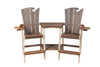 Amish-Made OceanWavz Collection Bar-Height Poly Dining Chairs