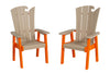 Amish-Made OceanWavz Collection Poly Dining Chairs