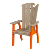 Amish-Made OceanWavz Collection Poly Dining Chairs