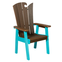 Amish-Made OceanWavz Collection Poly Dining Chairs