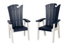 Amish-Made OceanWavz Collection Poly Dining Chairs