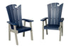 Amish-Made OceanWavz Collection Poly Dining Chairs