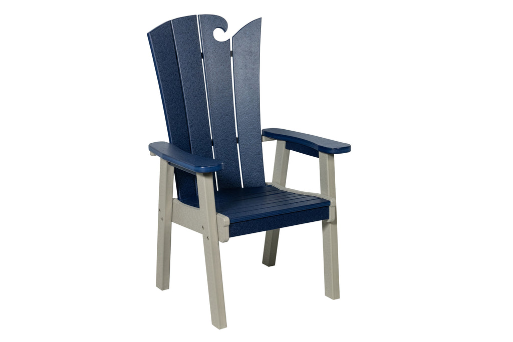 Amish-Made OceanWavz Collection Poly Dining Chairs