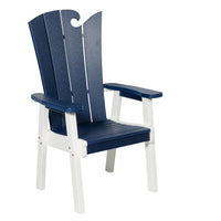 Amish-Made OceanWavz Collection Poly Dining Chairs