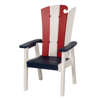 Amish-Made OceanWavz Collection Poly Dining Chairs