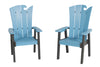 Amish-Made OceanWavz Collection Poly Dining Chairs