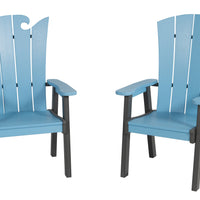 Amish-Made OceanWavz Collection Poly Dining Chairs