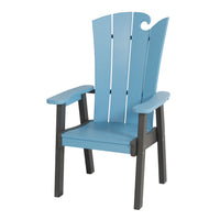 Amish-Made OceanWavz Collection Poly Dining Chairs