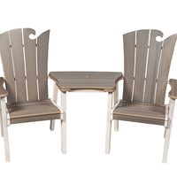 Amish-Made OceanWavz Collection Poly Dining Chairs