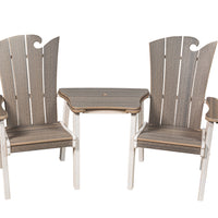 Amish-Made OceanWavz Collection Poly Dining Chairs