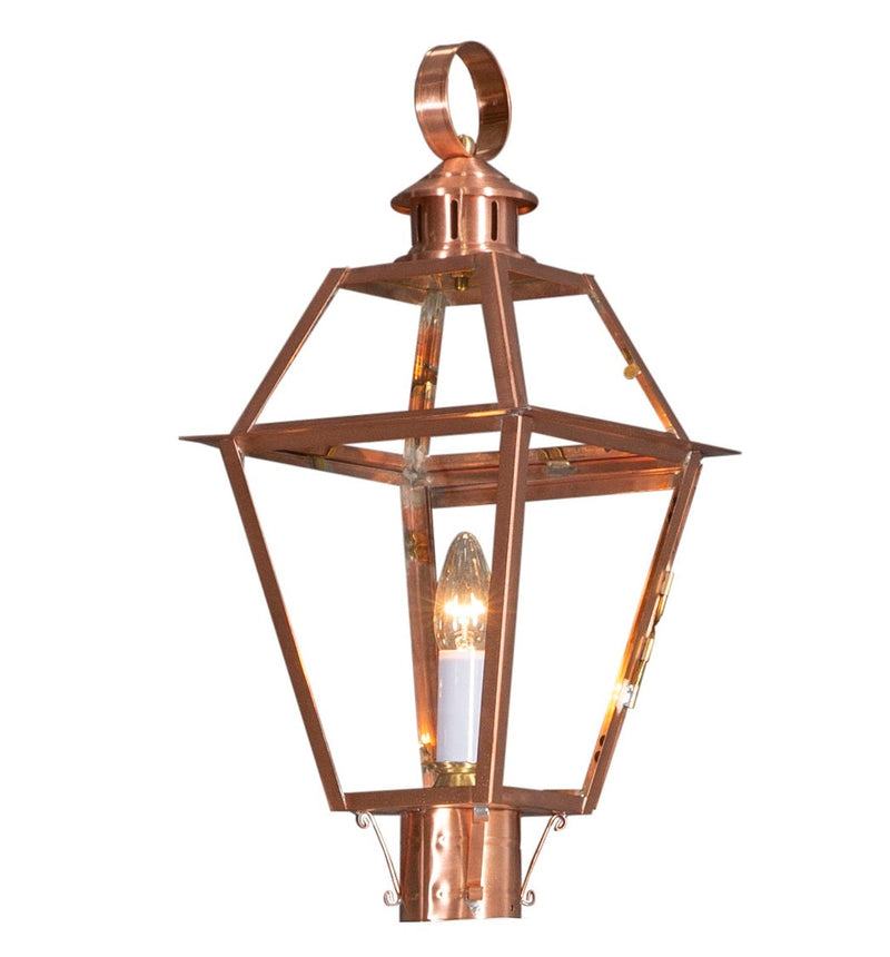 Royal Crowne Olde Colony Copper Lantern | Practical Garden Ponds