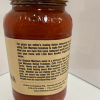 Little Barn PA Dutch Pasta Sauces in 25 oz. Glass Jars.
