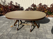 Amish-Made 44" x 68" Oval Patio Dining Table - Local Purchase ONLY in Downingtown PA SR-ODT