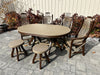 Amish-Made 44" x 68" Oval Patio Dining Table - Local Purchase ONLY in Downingtown PA SR-ODT