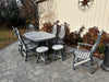 Amish-Made 44" x 68" Oval Patio Dining Table - Local Purchase ONLY in Downingtown PA SR-ODT