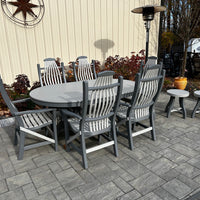 Amish-Made 44" x 68" Oval Patio Dining Table - Local Purchase ONLY in Downingtown PA SR-ODT