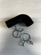 Replacement Rubber connectors straight and elbow for Hiblow (and other) Linear Diaphragm Air Pumps