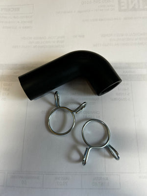 Replacement Rubber connectors straight and elbow for Hiblow (and other) Linear Diaphragm Air Pumps