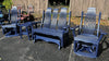 Amish-Made Poly Bentwood Style 4' Swivel Glider - Local Pickup ONLY in Downingtown PA