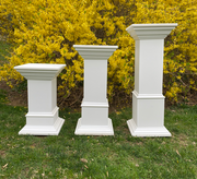 Amish Hand Crafted Pillar Style Plant Stands