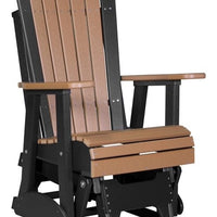 A&L Furniture Co. Amish-Made Poly Adirondack Glider Chair