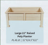 Amish-Made Poly Raised Bed Planter