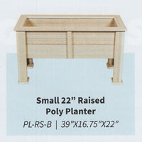 Amish-Made Poly Raised Bed Planter