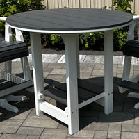 Amish-Made Poly Round Conversation, Dining & Conversation Tables - Local Pickup ONLY in Downingtown PA