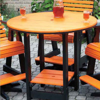 Amish-Made Poly Round Conversation, Dining & Conversation Tables - Local Pickup ONLY in Downingtown PA