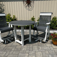 Amish-Made Poly Roll Back Swivel Pub (Tall) Chair - Local Pickup ONLY in Downingtown PA (Copy)