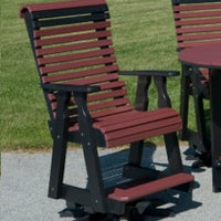 Amish-Made Poly Roll Back Swivel Pub (Tall) Chair - Local Pickup ONLY in Downingtown PA (Copy)