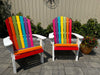 Amish-Made Poly Fanback Adirondack Chairs - Local Pickup ONLY in Downingtown PA