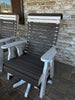 Amish-Made Poly Roll Back Swivel-Glider Chair - Local Pickup ONLY in Downingtown PA