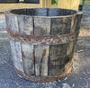 Authentic Oak Whiskey Barrel Pond Kit with Spillway (This Item is for LOCAL PICKUP ONLY at our Downingtown Boutique)