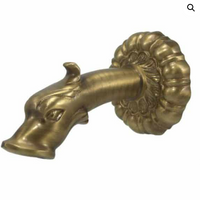 Genoa Spout, Antique Brass Finish