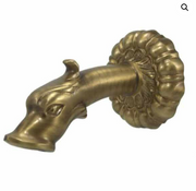 Genoa Spout, Antique Brass Finish
