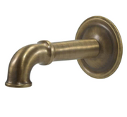 Cortona Spout, Antique Brass Finish
