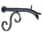 Courtyard Spout with Mini Backplate, Oil Rubbed Bronze Finish