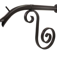 Courtyard Spout with Mini Backplate, Oil Rubbed Bronze Finish