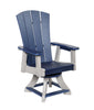 Amish-Made Serenity Collection Poly Swivel Dining Chairs