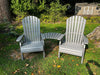 Amish-Made Settee Table - Slides onto two Adirondack, Dining or Pub Chairs to make a set!  Local Pickup ONLY in Downingtown PA