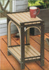 Amish-Made Poly Accent Table with Round Trim - Local Pickup at our Boutique in Downingtown PA Only SR-ATwT