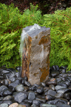 Blue Thumb   Small Rustic Basalt Fountain Kit - 18"