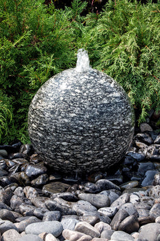 Blue Thumb  Speckled Granite Sphere Fountain Kit