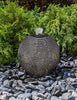 Blue Thumb  Ribbed Sphere Black Limestone Fountain Kit