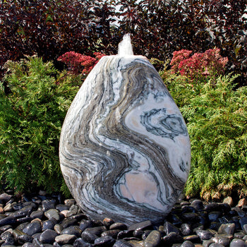 Blue Thumb  Artisan Almond Pink Marble Fountain Kit