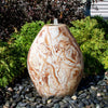 Beautiful Red Marble water fountain adds elegance to your garden

