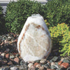 Beautiful Red Onyx water fountain adds elegance to your garden.