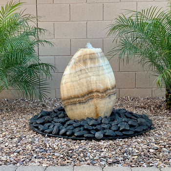 Blue Thumb  Artisan Almond Yellow Onyx Fountain Kit