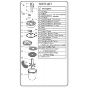 Replacement Parts for ProLine™ PF Series Low-Pressure Filters